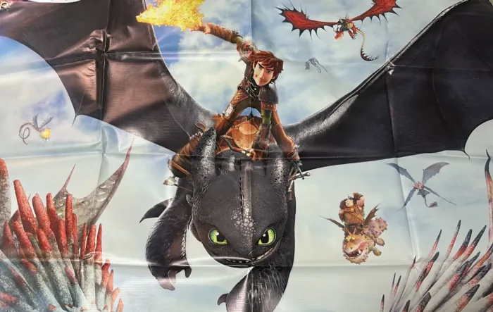 Pôster Filme Como Treinar Seu Dragão
