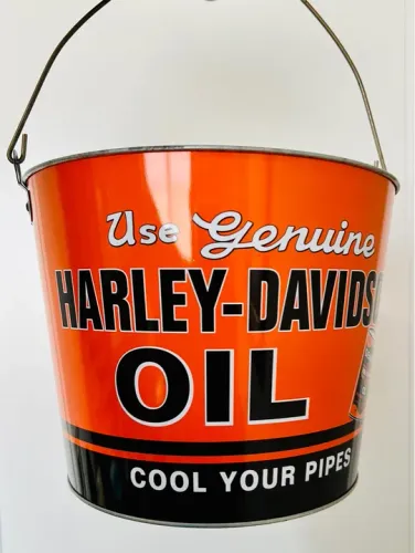 Balde Decorativo Harley-Davidson - Novo