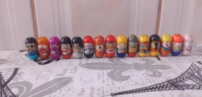 Lote Mighty Beanz Moose- feijão mágico