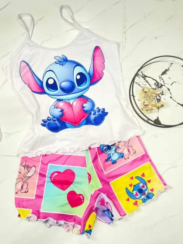 Pijama Infantil - Vestindo 8-9 anos