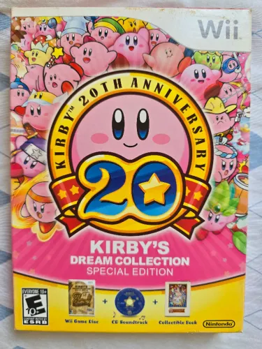 Kirby's Dream Collection - Edição Especial - Nintendo Wii - Ultra raro