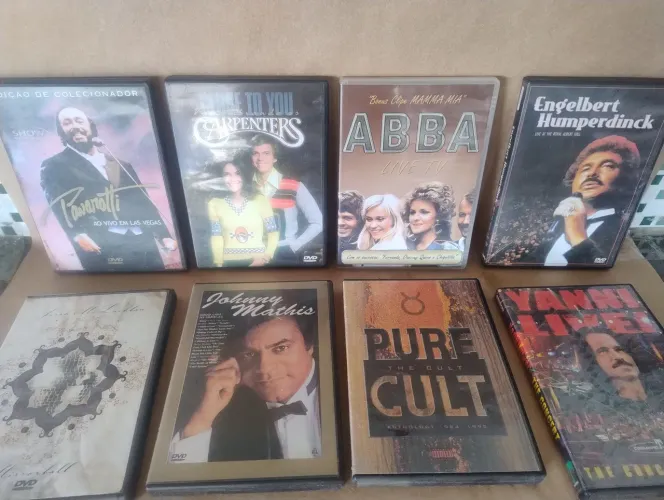 DVD's  Abba e OUTROS 