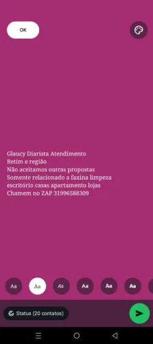 Glaucy Diarista