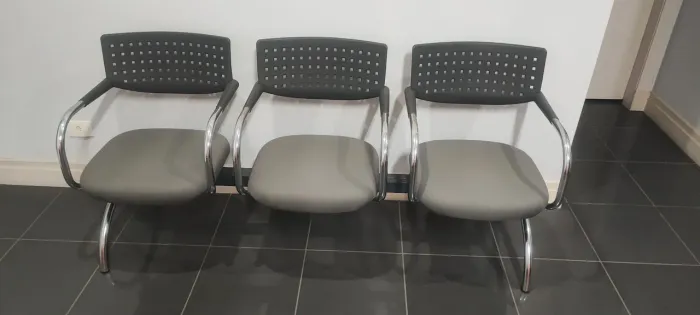 Conjunto de Cadeiras para Sala de Espera - Longarina