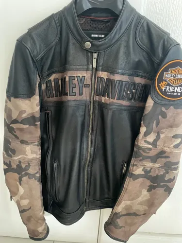Jaqueta de Couro Harley Davidson