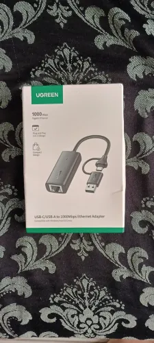 Adaptador UGreen USB para Rede LAN Cabeada