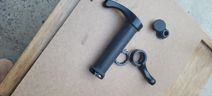 Punho de bicicleta com Bar end - conforto