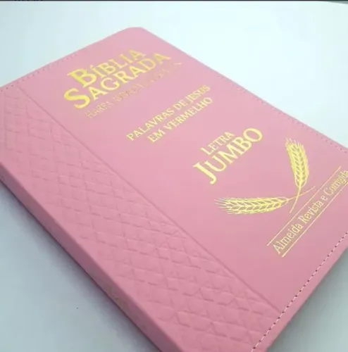 Bíblia sagrada letra gigante