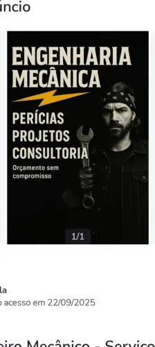 Engenheiro mecânico/Segurança do trabalho I