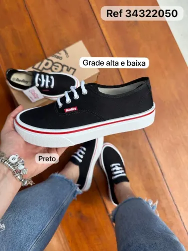 Tênis Redley Preto - Confortável e estiloso!