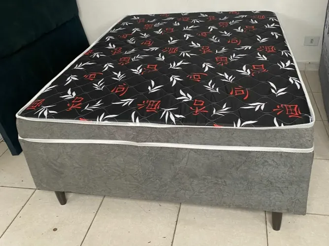 Cama Box casal espuma conjugado novas a pronto entrega