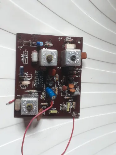 Placa de radio antigo semp funcionando