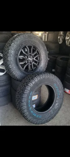 Rodas Ranger Raptor aro18 com pneus em até 10x de R$1255,00 no cartão de crédito