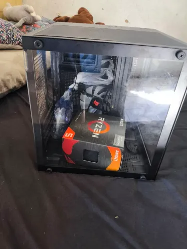 Gabinete gamer preto