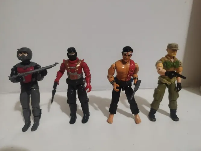 Lote de comandos em ação GI JOE