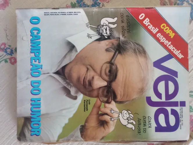 Revista Veja Luiz Fernando Veríssimo N 722