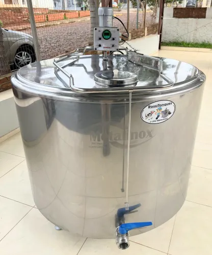 Tanque Resfriador 500 Litros de Leite Água 