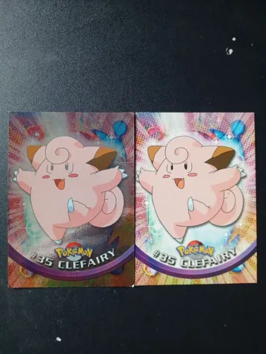 CARTA POKEMON CLEFAIRY NORMAL E FOIL TOPPS CARD