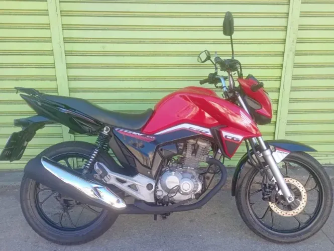 HONDA CG 160 TITAN 2019 VERMELHA