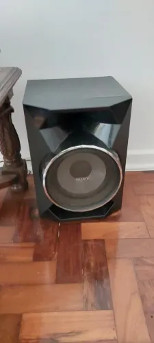 Par De Caixas De Som Sony Passivas Para Mini System Graves Fortes