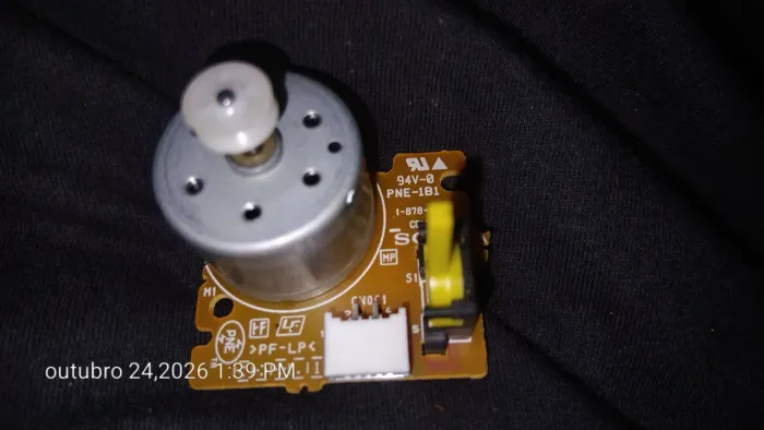 motor com placa de circuito impresso original da Sony