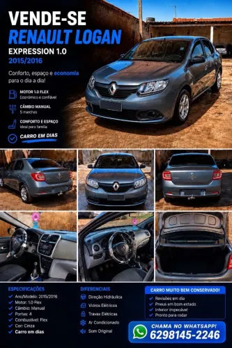 Renault Logan Expres./exp. UP Hi-flex 1.0 16V 4P 2016