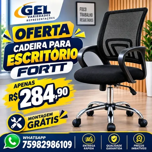 Cadeira para escritório FORTT - A original - Oferta 