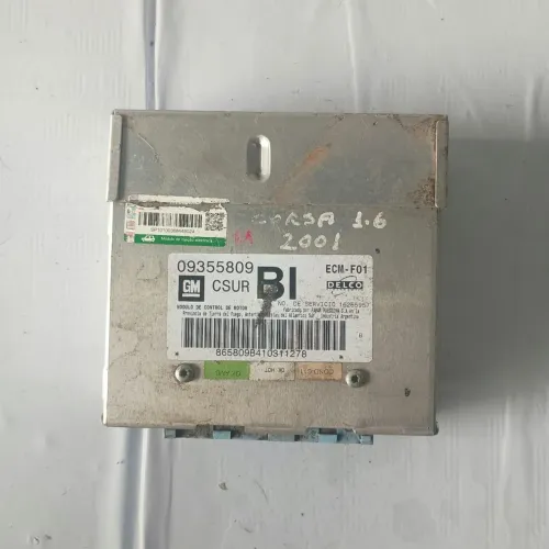 Módulo de injeção do Corsa 1.6 2001 09355809 CSUR BI