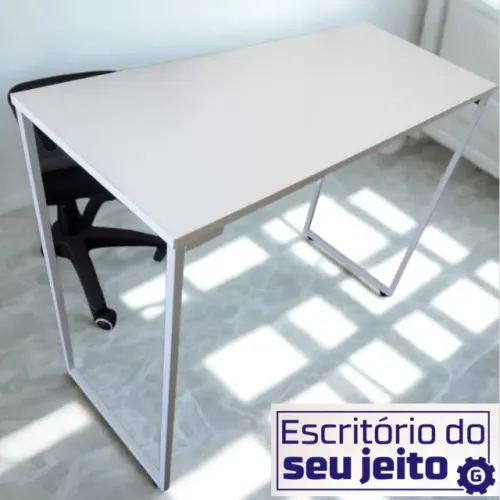 Birô NOVA Escrivaninha Multiuso Estilo Industrial Mesa para Notebook Computador de Estudo 