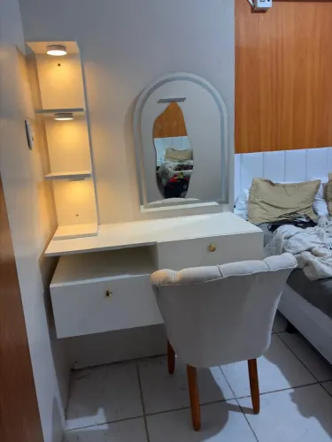 Camarim com espelho Led