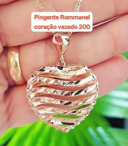 Pingente de coração Rommanel
