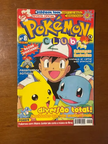 Revista Oficial Pokémon Clube Número 8