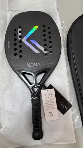 Raquete de Beach Tennis Kona K-Doze Black 2026