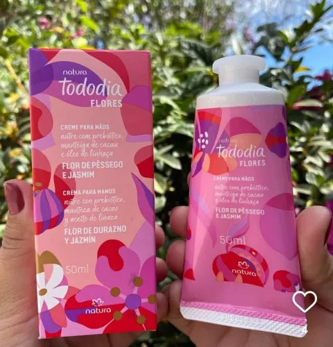 Creme hidratante para as mãos