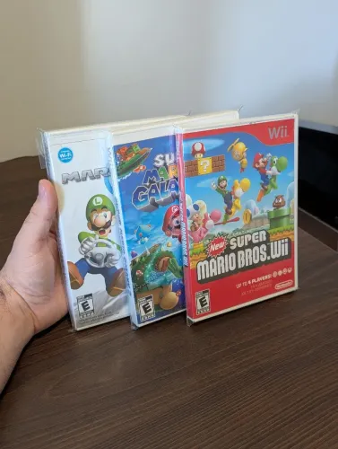 Coleção 3 Jogos de Nintendo Wii