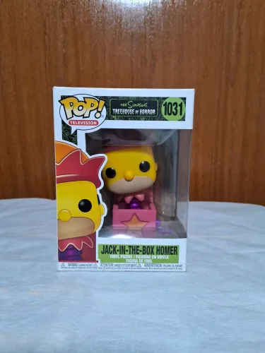 Funko Pop Os Simpsons - Jack-In-The-Box Homer 