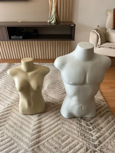 Manequim Masculino Corpo Inteiro + 2 Bustos (Masculino e Feminino)