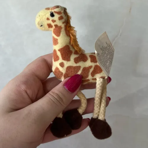 Pelúcia Girafa Animal Planet McDonalds Mc Lanche Feliz? 2005