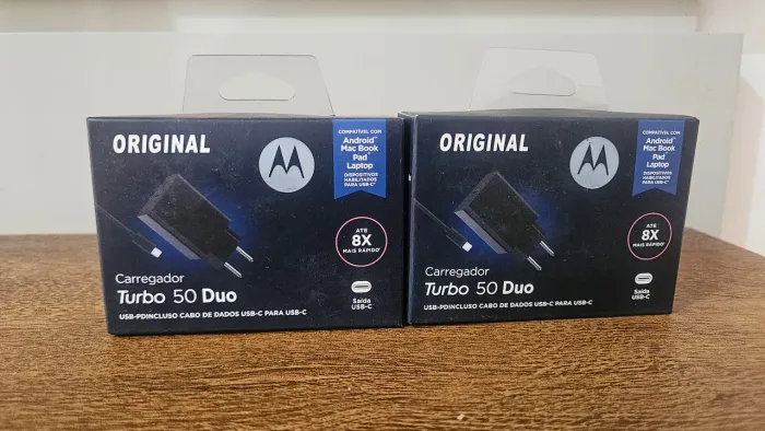 Carregadores Motorola 50w
