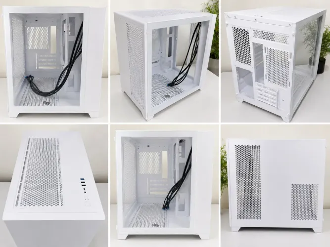 ? Gabinete Aquário Branco - Novo