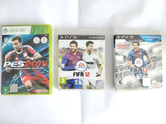 Kit 3 capas vazia: Originais ps3 e xbox 360