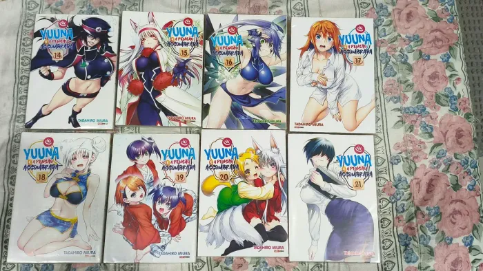 Mangás Yuuna e a Pensão Assombrada - Vol. 14 ao 21
