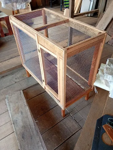 Gaiola para pintinhos