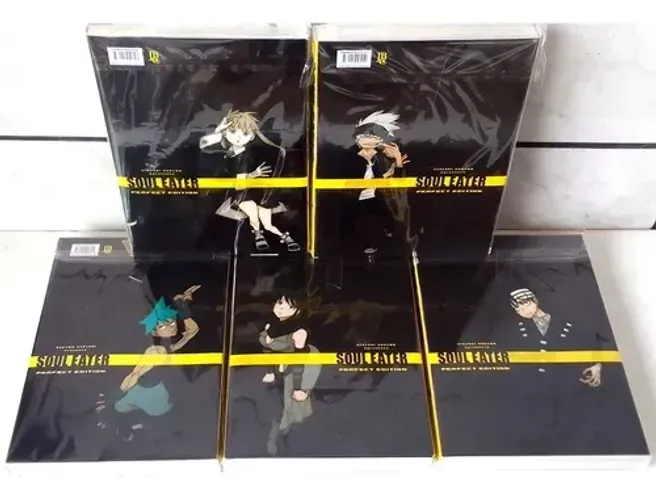 Mangás Soul Eater Perfect Edition vol 01 ao 05