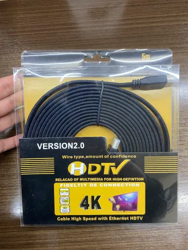 Cabo HDMI 4K Version 2.0 de 5 Metros - Desempenho Superior em Alta Definição