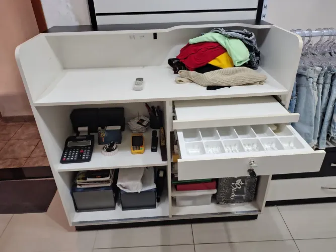 Balcão caixa para Loja