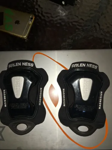 Protetores da calça couro moto arlen ness original