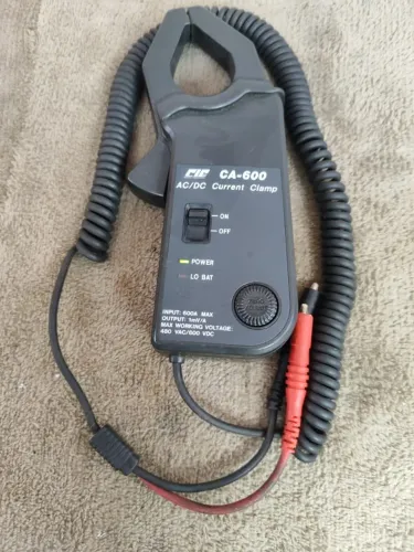 Pinça Amperimétrica CA/CC CA-600