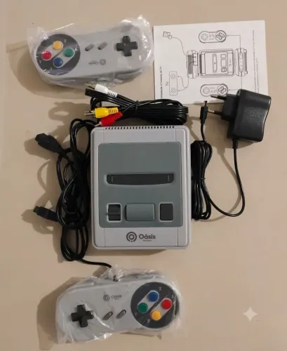 Nes nintendinho 8bits com 620 jogos