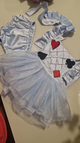 Roupa para aniversário ou Carnaval Alice no país das maravilhas 